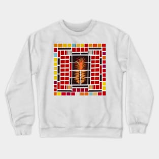 Pineapple Mosaic Crewneck Sweatshirt